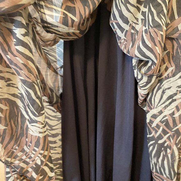 Vintage midi halter dress, size 12 - Picture 6 of 8